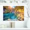 Designart - Turquoise Water and Sunny Beams - Landscape Photography Canvas Print